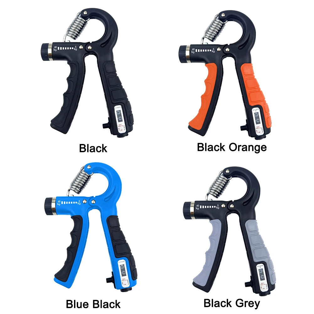 Countable Hand Grip Portable Hand Exerciser Grip 5-60Kg Adjustable Gym Equipment Wrist Training Wrist Rehabilitation Developer