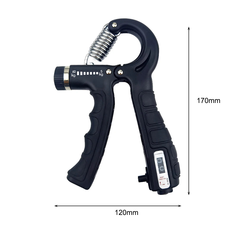 Countable Hand Grip Portable Hand Exerciser Grip 5-60Kg Adjustable Gym Equipment Wrist Training Wrist Rehabilitation Developer